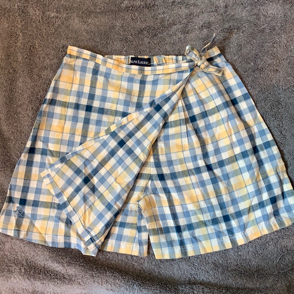 Ralph Lauren girl’s plaid skort (5)